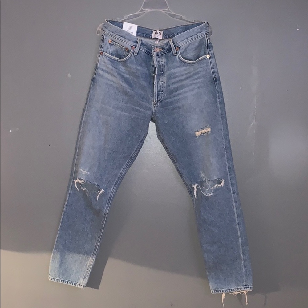 Agolde jamie hi rise jeans.
